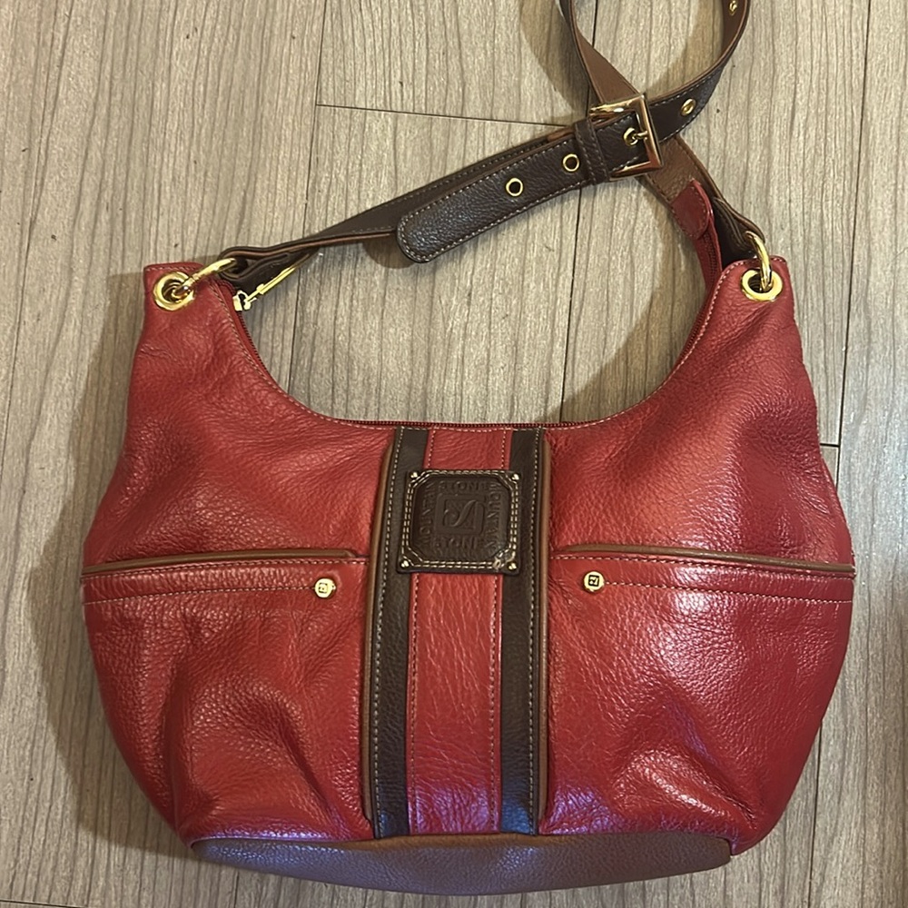 Stone Mountain Leather Shoulder Bag